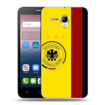 Дизайнерский силиконовый чехол для Alcatel One Touch POP 3 5.5 Флаг Германии (на заказ)