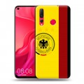 Дизайнерский пластиковый чехол для Huawei Nova 4 Флаг Германии