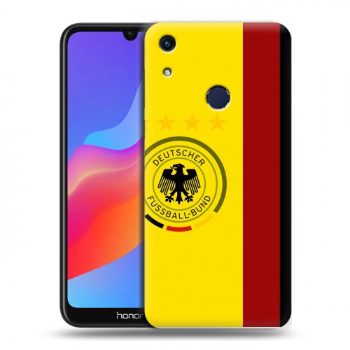 Дизайнерский пластиковый чехол для Huawei Honor 8A Флаг Германии