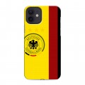 Дизайнерский силиконовый чехол для Iphone 12 Флаг Германии
