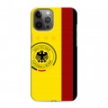 Дизайнерский силиконовый чехол для Iphone 12 Pro Max Флаг Германии