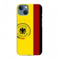 Дизайнерский силиконовый чехол для Iphone 13 Флаг Германии