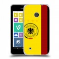 Дизайнерский пластиковый чехол для Nokia Lumia 530 Флаг Германии