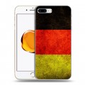 Дизайнерский силиконовый чехол для Iphone 7 Plus / 8 Plus Флаг Германии
