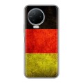 Дизайнерский силиконовый с усиленными углами чехол для Infinix Note 12 Pro Флаг Германии