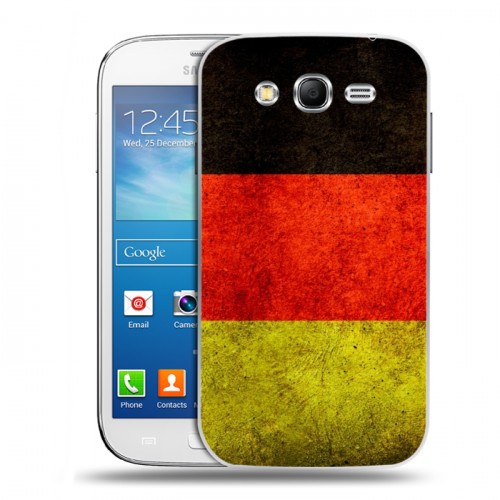 Дизайнерский пластиковый чехол для Samsung Galaxy Grand Neo Флаг Германии