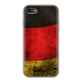 Дизайнерский силиконовый с усиленными углами чехол для Iphone 7 Флаг Германии
