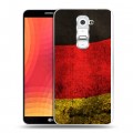 Дизайнерский силиконовый чехол для LG Optimus G2 Флаг Германии