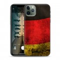 Дизайнерский пластиковый чехол для Iphone 11 Pro Max Флаг Германии
