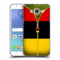 Дизайнерский пластиковый чехол для Samsung Galaxy J5 Флаг Германии