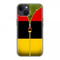 Дизайнерский пластиковый чехол для Iphone 14 Флаг Германии