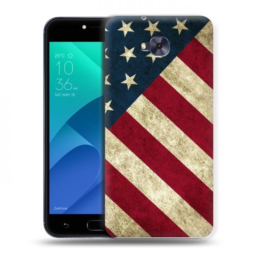 Дизайнерский пластиковый чехол для ASUS ZenFone 4 Selfie Флаг США