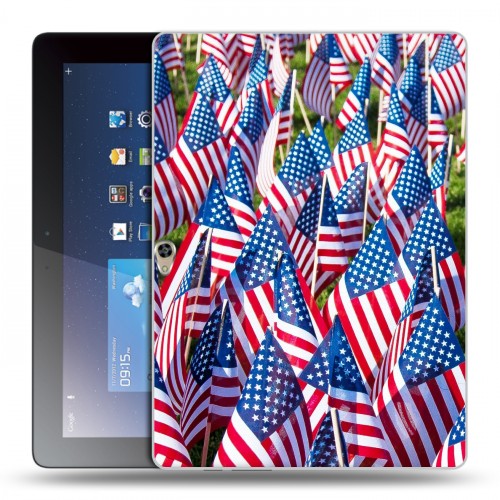 Дизайнерский пластиковый чехол для Huawei MediaPad M2 10 Флаг США