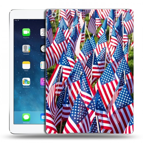 Дизайнерский силиконовый чехол для Ipad Air Флаг США