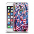 Дизайнерский силиконовый чехол для Iphone 6 Plus/6s Plus Флаг США