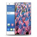 Дизайнерский пластиковый чехол для ZTE Star 1 Флаг США