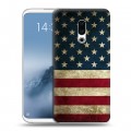 Дизайнерский пластиковый чехол для Meizu 16th Plus Флаг США