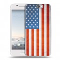 Дизайнерский силиконовый чехол для HTC One A9 Флаг США