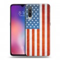 Дизайнерский силиконовый с усиленными углами чехол для Xiaomi Mi9 Флаг США