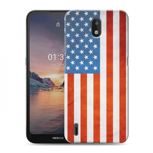 Дизайнерский силиконовый чехол для Nokia 1.3 Флаг США