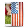 Дизайнерский пластиковый чехол для LG Optimus G2 mini Флаг США