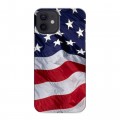 Дизайнерский силиконовый чехол для Iphone 12 Флаг США
