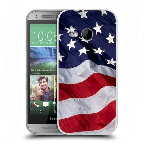 Дизайнерский пластиковый чехол для HTC One mini 2 Флаг США