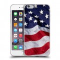 Дизайнерский силиконовый чехол для Iphone 6 Plus/6s Plus Флаг США