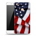 Дизайнерский пластиковый чехол для ZTE Nubia N1 Флаг США