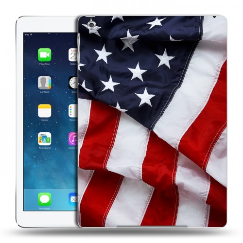 Дизайнерский силиконовый чехол для Ipad (2017) Флаг США