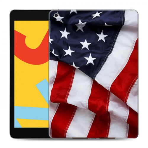 Дизайнерский силиконовый чехол для Ipad 10.2 (2019) Флаг США