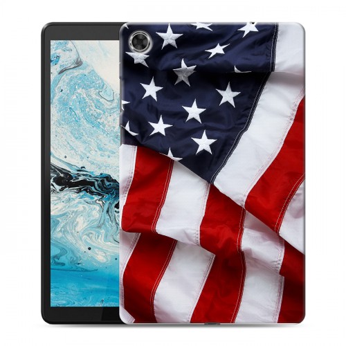 Дизайнерский силиконовый чехол для Lenovo Tab M8 Флаг США