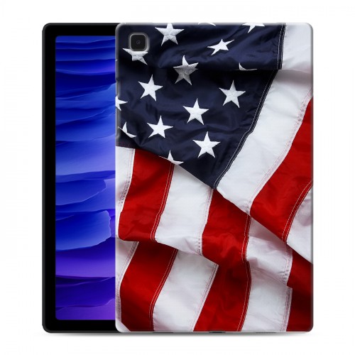 Дизайнерский пластиковый чехол для Samsung Galaxy Tab A7 10.4 (2020) Флаг США