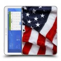 Дизайнерский силиконовый чехол для Samsung Galaxy Tab 4 10.1 Флаг США