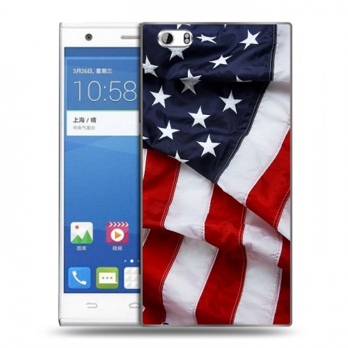 Дизайнерский пластиковый чехол для ZTE Star 1 Флаг США