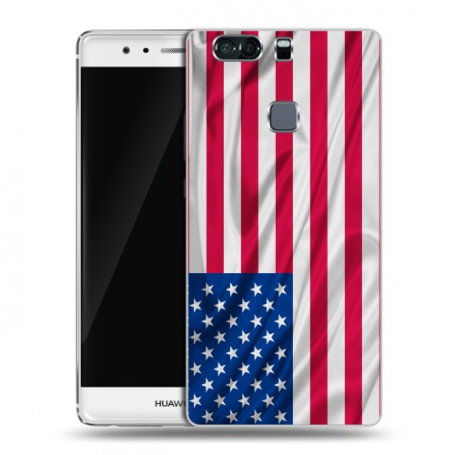 Дизайнерский пластиковый чехол для Huawei P9 Plus Флаг США