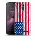 Дизайнерский силиконовый чехол для Homtom HT17 Флаг США