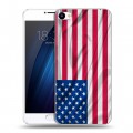 Дизайнерский пластиковый чехол для Meizu U20 Флаг США