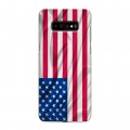 Дизайнерский пластиковый чехол для Samsung Galaxy S10 Plus Флаг США