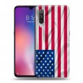 Дизайнерский силиконовый с усиленными углами чехол для Xiaomi Mi9 Флаг США