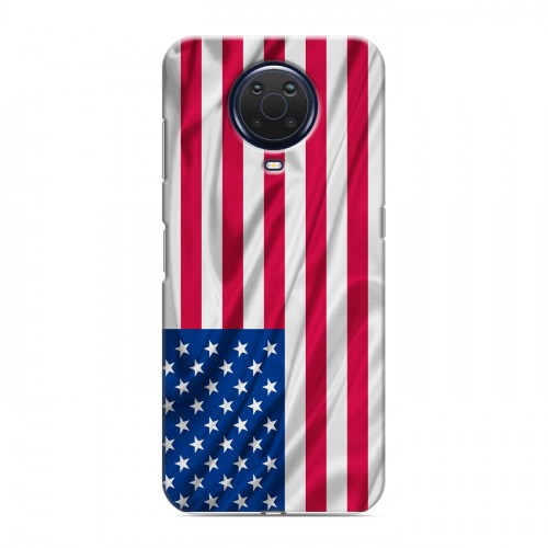 Дизайнерский силиконовый чехол для Nokia G20 Флаг США