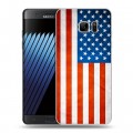Дизайнерский пластиковый чехол для Samsung Galaxy Note 7 Флаг США