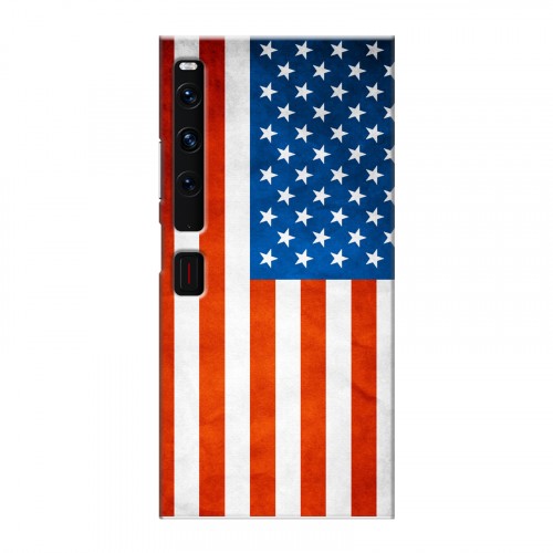 Дизайнерский пластиковый чехол для Huawei Mate Xs 2 Флаг США