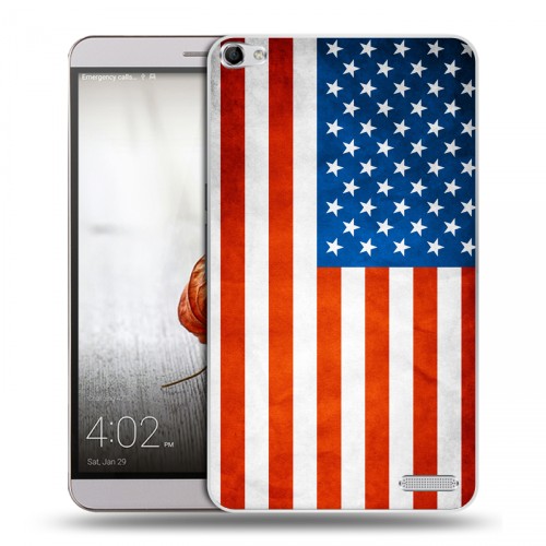 Дизайнерский пластиковый чехол для Huawei MediaPad X2 Флаг США