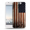 Дизайнерский силиконовый чехол для HTC One A9 Флаг США