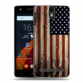 Дизайнерский силиконовый чехол для Wileyfox Storm Флаг США