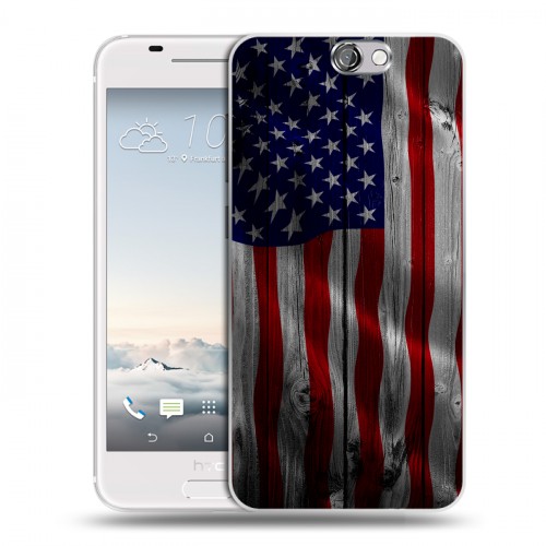 Дизайнерский пластиковый чехол для HTC One A9 Флаг США