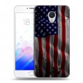 Дизайнерский пластиковый чехол для Meizu M3E Флаг США