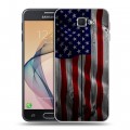 Дизайнерский пластиковый чехол для Samsung Galaxy J5 Prime Флаг США