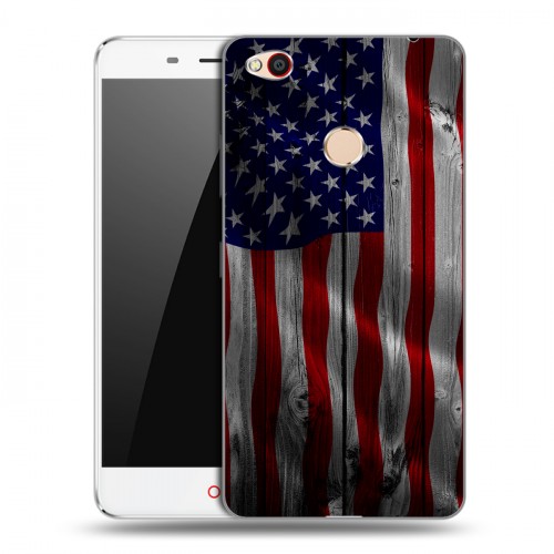 Дизайнерский пластиковый чехол для ZTE Nubia N1 Флаг США